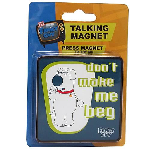 Family Guy Brian Talking Magnet