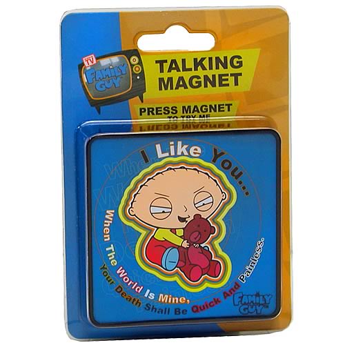 Family Guy Quick and Painless Talking Magnet