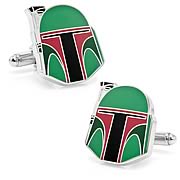 Star Wars Boba Fett Helmet Cufflinks
