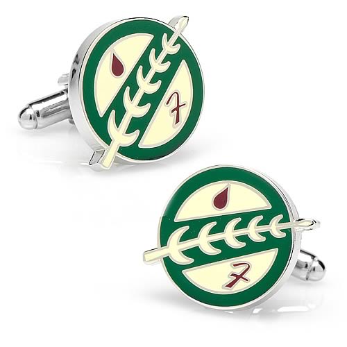 Star Wars Boba Fett Bounty Hunter Symbol Cufflinks