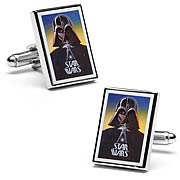 Star Wars Darth Vader Vintage Movie Poster Cufflinks
