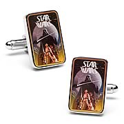 Star Wars A New Hope Vintage Movie Poster Cufflinks