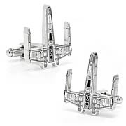 Star Wars X-Wing Starfighter Blueprint Cufflinks
