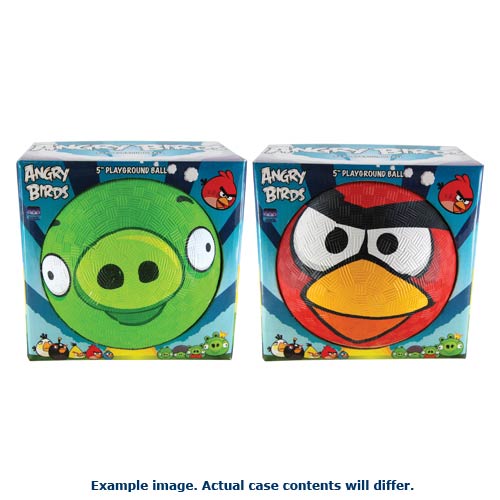 Angry Birds 5-Inch Rubber Playground Ball Case