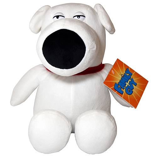 Family Guy Brian 8-Inch Talking Plush