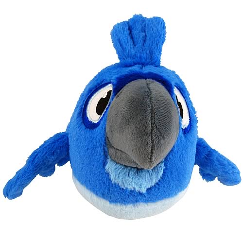 Angry Birds Rio Blue Bird Talking 16-Inch Plush