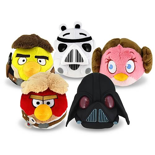 Star Wars Angry Birds Series 1 8-Inch Plush Case