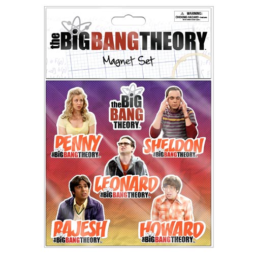 Big Bang Theory Flat Magnets