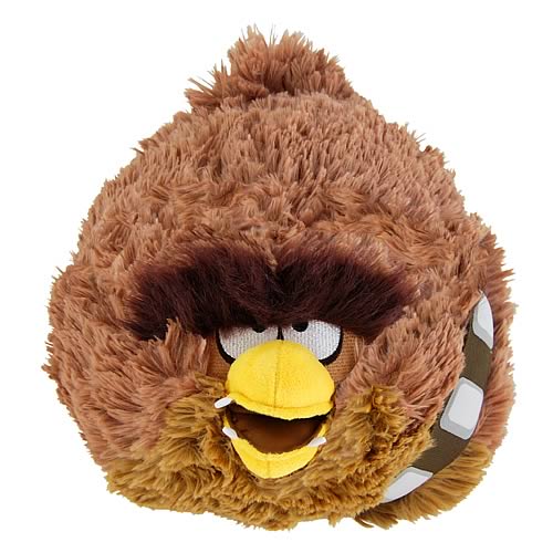 Star Wars Angry Birds 5-Inch Chewbacca Plush