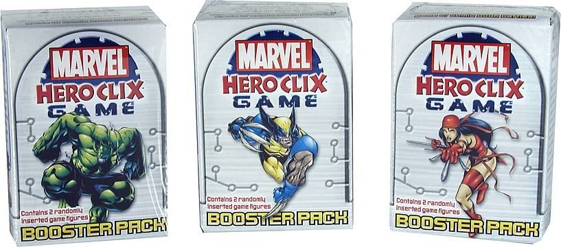 Marvel HeroClix Booster 4-Pack