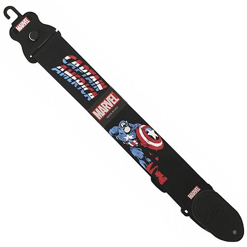 Captain America Nylon Guitar Strap