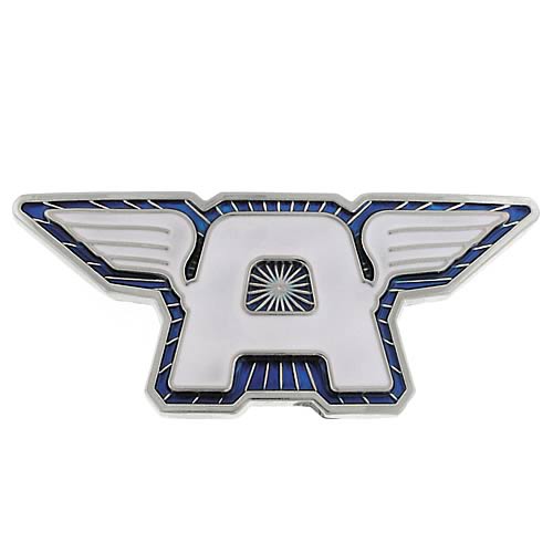 Captain America Wings Blue Belt Buckle
