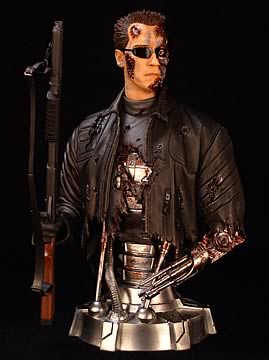 T-850 Battle Damaged Mini Bust