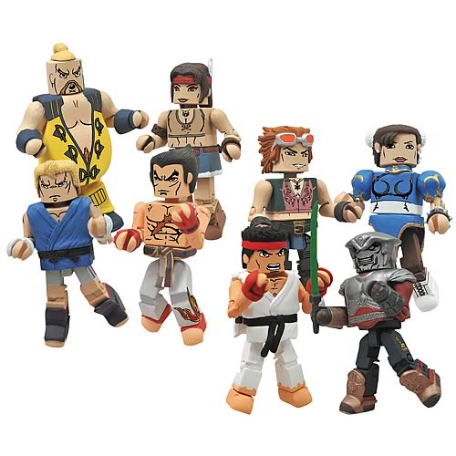 Street Fighter X Tekken Series 2 Minimates Case
