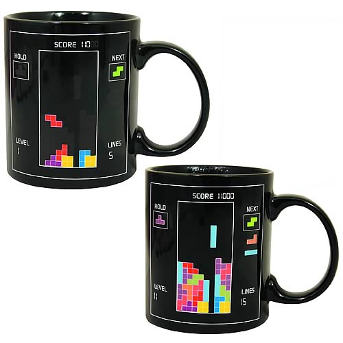 Tetris Heat Change Mug