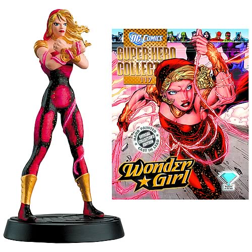 DC Superhero Wonder Girl Collector Magazine and Figure