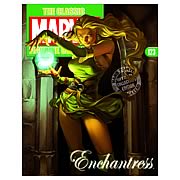 Marvel Figurine Collector Magazine with Enchantress Figure