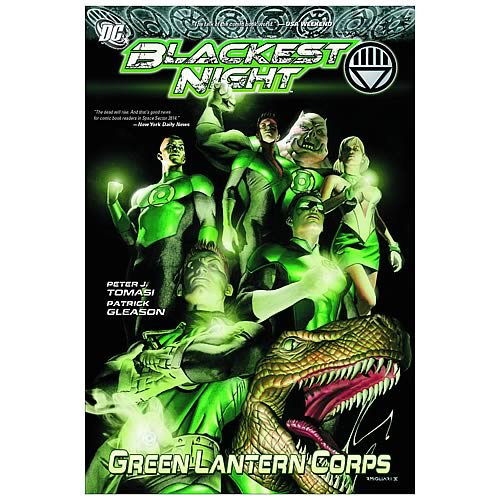 Blackest Night Green Lantern Corps Graphic Novel