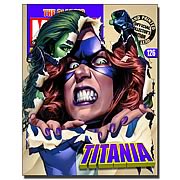 Marvel Figurine Collector Magazine with Titania Figure
