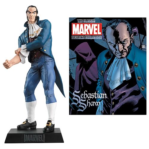 X-Men Sebastian Shaw Collector Magazine with Figure