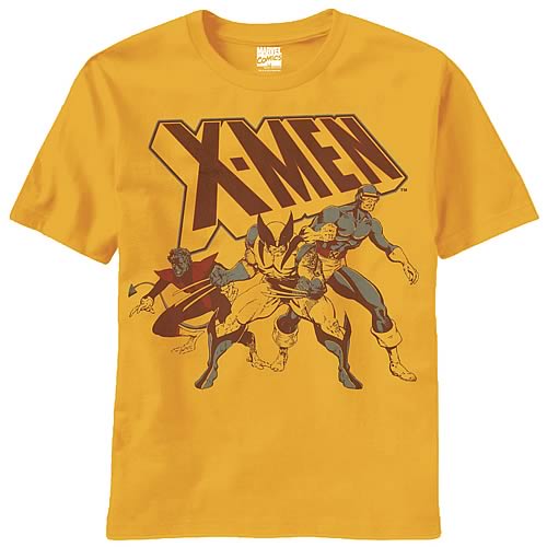 X-Men Don't Trouble Us Gold T-Shirt