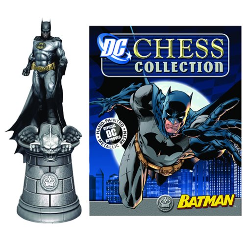 DC Superhero Batman King Chess Piece with Collector Magazine