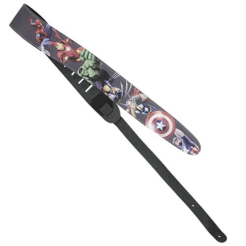 Marvel Six Leather Guitar Strap