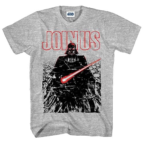 Star Wars Join Us Gray Heather T-Shirt