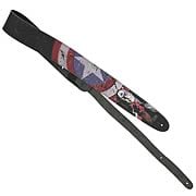Captain America Leather Guitar Strap