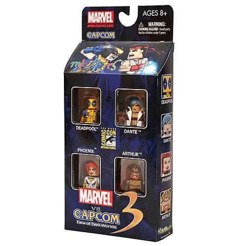 Marvel vs. Capcom Minimates Box Set SDCC 2011 Exclusive