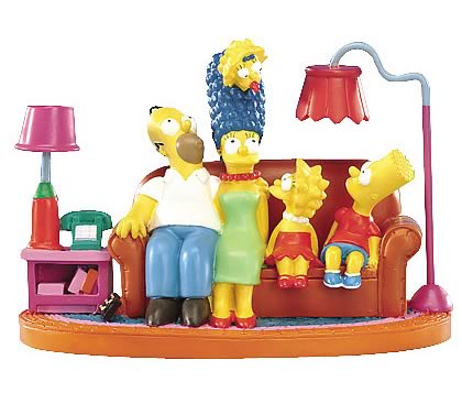 Simpsons: Couch Classic Mini Statue