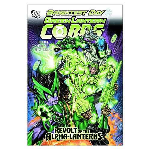 Green Lantern Corps Revolt of Alpha Lanters Graphic Novel