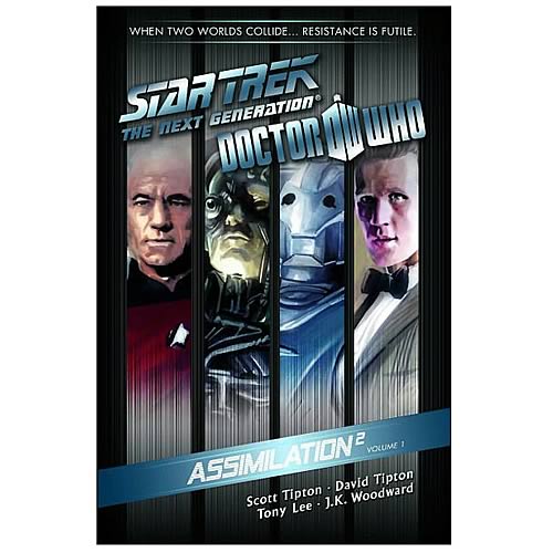 Doctor Who Star Trek TNG Assimilation Graphic Novel