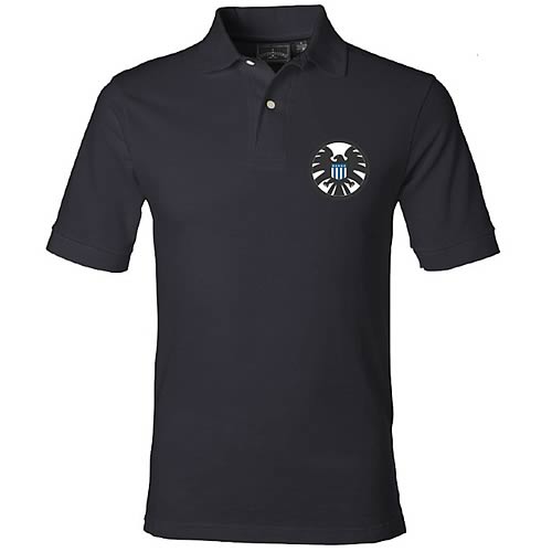 Marvel Classic SHIELD Logo Previews Exclusive Polo Shirt