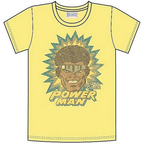 Marvel Luke Cage Power Man Yellow T-Shirt