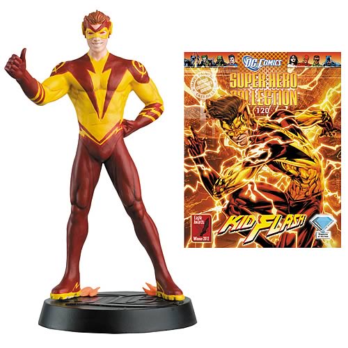 DC Superhero Kid Flash Collector Magazine with Figure