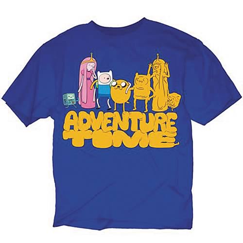Adventure Time Cloned Friends Blue T-Shirt