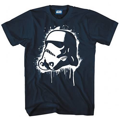 Star Wars Pop Stormtrooper Navy T-Shirt