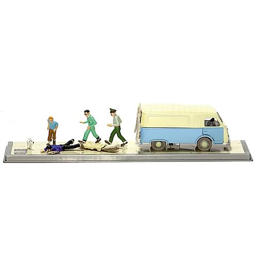 Adventures of Tintin Ambulance of the Atomic Rocket Statue