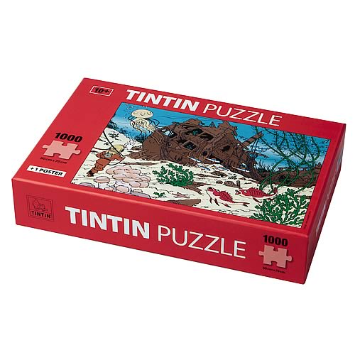 Adventures of Tintin Shipwreck of the Unicorn Puzzle