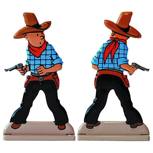 Adventures of Tintin Tintin in America Relief Statue