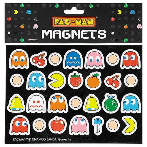 Pac-Man and Ghost Magnet 28-Pack