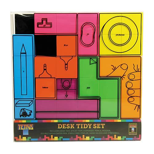 Tetris Stationery Desk Set