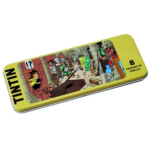Adventures of Tintin Treasure of the Castle Pencil 8-Pack