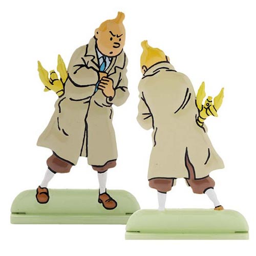 Adventures of Tintin Sceptre of Ottokar Relief Statue