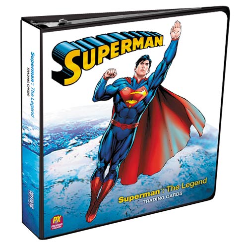 Superman The Legend Previews Exclusive Trading Card Binder