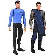 Star Trek Original Series Spock and Romulan Kirk  Figures