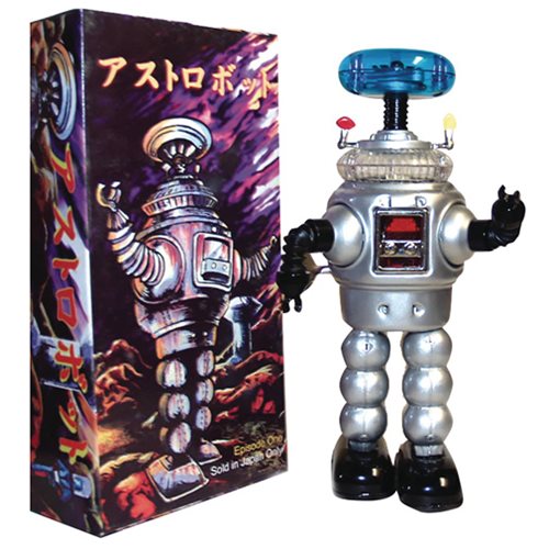 Lost in Space Robot Silver Tin Wind-Up Toy