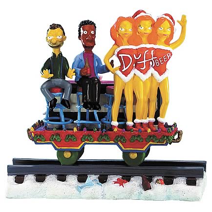 Simpsons Christmas Express 5: Duff in Wonderland Statue
