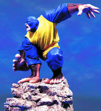 Silver Age Beast Resin Statue